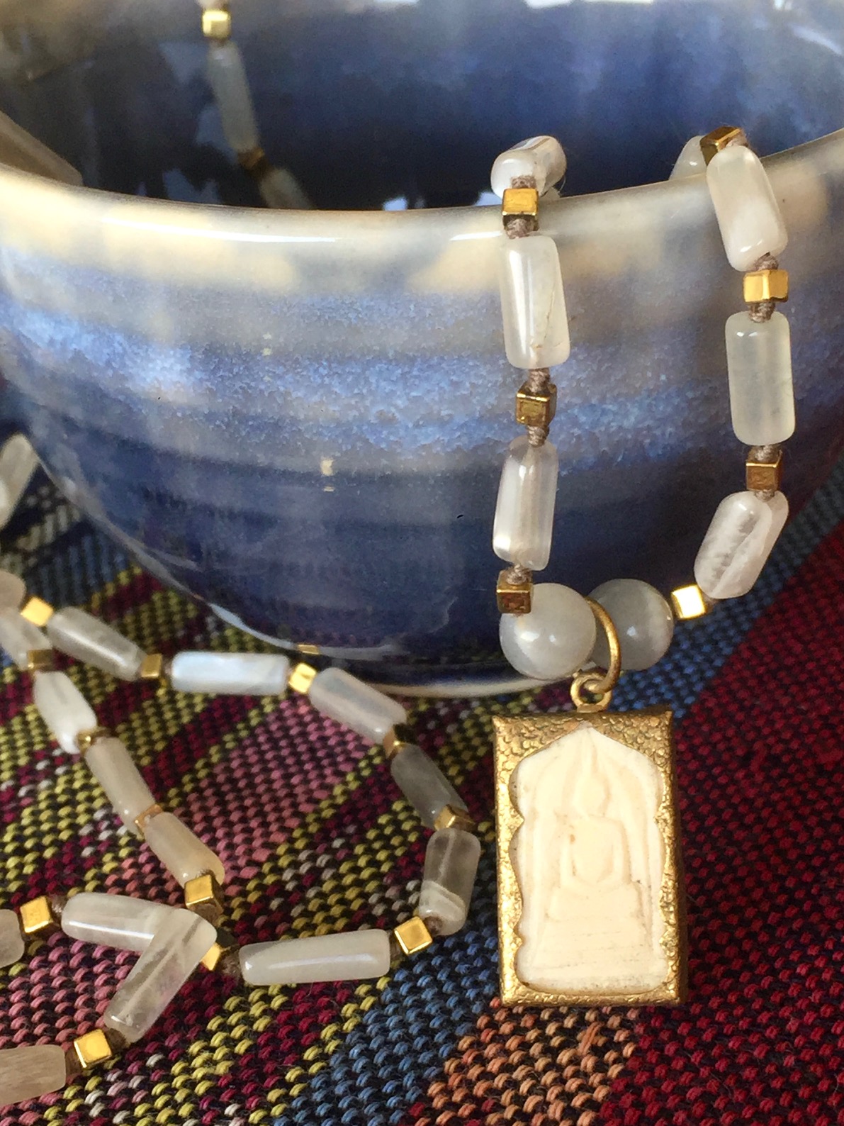 buddha peace necklace