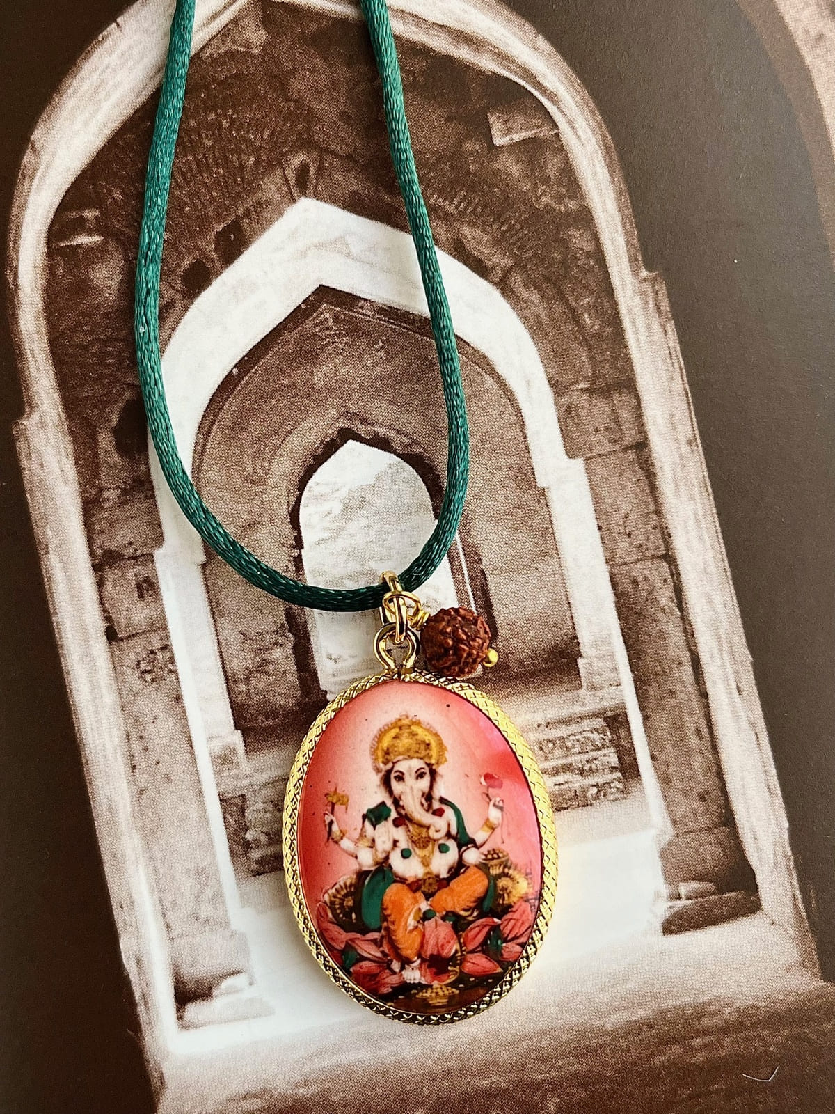 GANESH RUDRA CORD NECKLACE